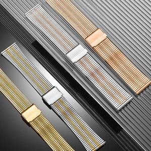 Dây đeo dự phòng 00985|Dây đeo thay thế đa năng|Thích ứng với đồng hồ Hua Series GT4|Bảy hạt thép không gỉ|Dây lưới tấm kim loại|Thích hợp cho đồng hồ thông minh bột trái cây|Dây thép kim loại|Thiết kế phát hành nhanh|Công cụ cài đặt miễn phí