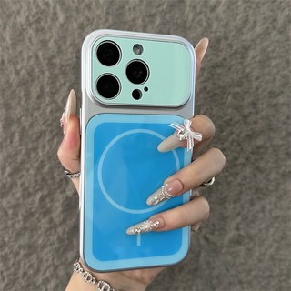 Ốp điện thoại cửa sổ lớn chặn màu sang trọng phù hợp cho iPhone 11 12 13 14 Pro Max bao gồm tất cả vỏ silicon mềm cạnh chống rơi