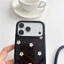 IPhone 17 Pro max Họa tiết hoa bạc Chất liệu TPU Vỏ điện thoại xử lý IMD