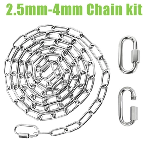 Dây chuyền thép không gỉ 304 Dây chuyền liên kết treo hạng nặng Đầu nối liên kết nhanh cho túi đấm võng xoay