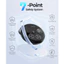 Dải nguồn cuộn dây di động ORICO 3 Ổ cắm US + 2USB-A + 1Type-C PD Sạc nhanh Dây nối dài du lịch Cắm phẳng Bảng điện bảo vệ chống sét
