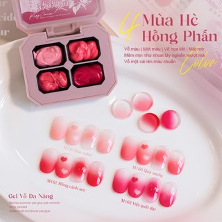 Miss Gooey Gel vẽ móng nghệ thuật MeiMei Summer 2026 kiểu mới độ bão hòa cao dạng đặc.