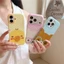 Ốp điện thoại xử lý hình gấu gà iPhone 17 Pro max