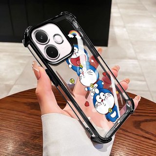 Ốp Điện Thoại YBD Cho OPPO A5i A5 Pro A5X A3X A60 A3 NFC A40 A40M Phim Hoạt Hình Tinh Tế Mèo Con Vỏ Bảo Vệ Chống Rơi Bốn Góc
