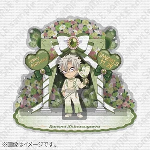 Demon Slayer Sinh Nhật Acrylic Đứng Sanemi, Muichiro, Shinobu, Tomioka Anime Hình Sưu Tập Quà Tặng