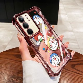 Ốp Điện Thoại YBD Cho Realme C71 C75 C75X 14X OPPO Reno 12 Vỏ Bảo Vệ Chống Rơi Hoạt Hình Tinh Tế Bốn Góc