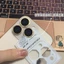 Kính cường lực ống kính viền kim loại sang trọng full bao cho iPhone 16 17 Pro Max