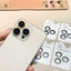 Kính cường lực ống kính viền kim loại sang trọng full bao cho iPhone 16 17 Pro Max