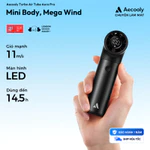 Aecooly Aero Pro Quạt Cầm tay sạc Quạt mini cầm tay , led Màn Hình vỏ bảo vệ mini Turbo mạnh mẽ, tốc độ cao 19000 vòng / phút, Thời gian làm mát tối đa 14 giờ, led Màn Hình , Túi xách du lịch nhỏ cá nhân có thể sạc lại — ảnh 1
