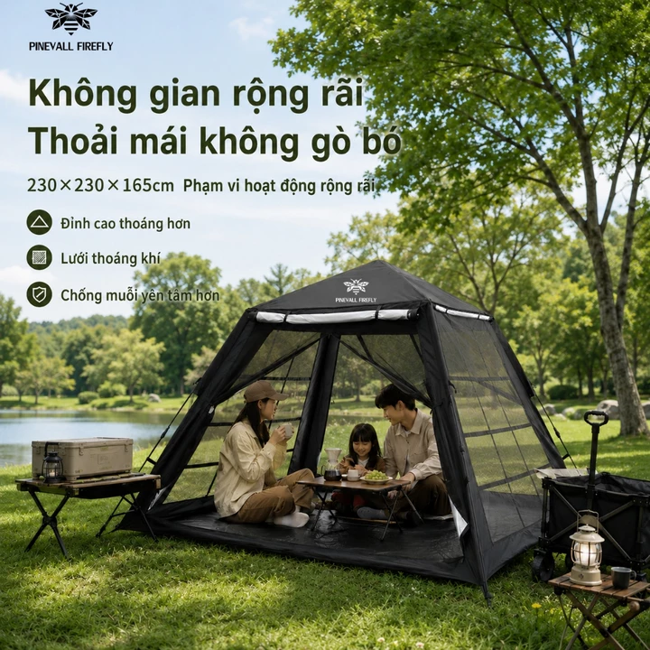Camping Tent – Water-Resistant – 5