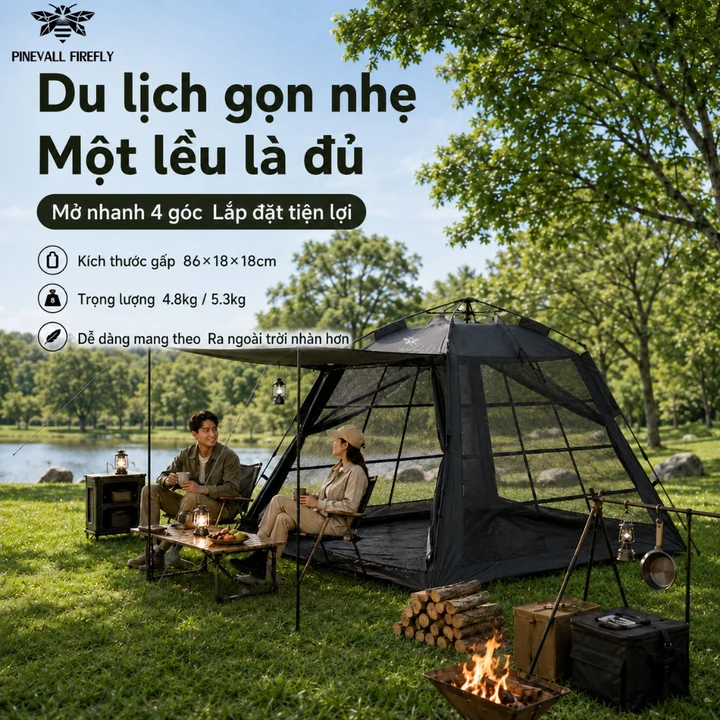 Camping Tent – Water-Resistant – 2