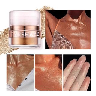 Bột dạng lỏng có độ bóng cao Paip Powder Face Body Blush Contouring Powder