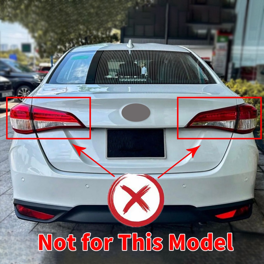 Dành Cho Xe Toyota Vios Hoặc Yaris Ativ XP150 2014 2015 2016 2017 2018 2019 2020 2021 2022 2023 2024 2025 Phía Sau Cánh Gió Cánh Không Khí Thân Bộ Phụ Kiện Điều Chỉnh