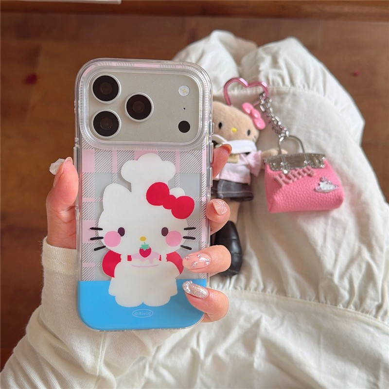 Ốp điện thoại xử lý IMD cho iPhone 17 Pro max Chef Cat