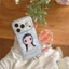 IPhone 17 Pro max Reading cat Angel Girl pattern TPU chất liệu IMD process phone case