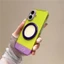 Ốp điện thoại khung 360 màu trơn cho iPhone 17 Pro max