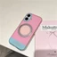 Ốp điện thoại khung 360 màu trơn cho iPhone 17 Pro max