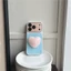IPhone 17 Pro maxLarge họa tiết tương phản màu cửa sổ họa tiết chất liệu Acrylic