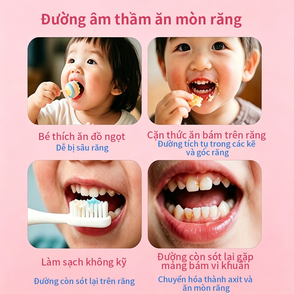 Bộ Kem Đánh Răng B.Duck Cho Bé Từ 5-12 Tuổi (Hương Dâu)