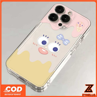 Ốp Lưng Cho Samsung A55 A56 A06 A07 A17 A15 A16 A05S S24FE S25FE Hoạt Hình Dễ Thương graffiti Cặp Đôi Kem Chống Rơi Vỏ Điện Thoại TPU