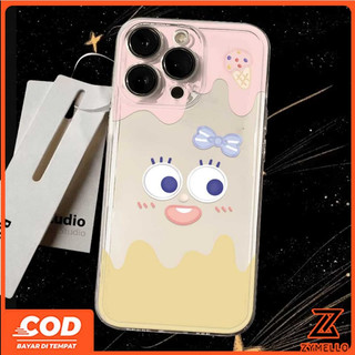 Ốp Lưng Cho Samsung A55 A56 A06 A07 A17 A15 A16 A05S S24FE S25FE Hoạt Hình Dễ Thương graffiti Cặp Đôi Kem Chống Rơi Vỏ Điện Thoại TPU