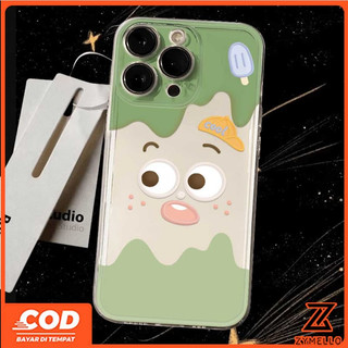 Ốp Lưng Cho Samsung A55 A56 A06 A07 A17 A15 A16 A05S S24FE S25FE Hoạt Hình Dễ Thương graffiti Cặp Đôi Kem Chống Rơi Vỏ Điện Thoại TPU