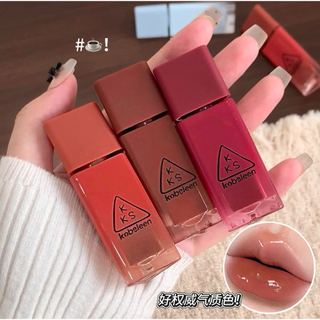 Kobeleen Gương Nước Son Bóng Thủy Tinh Bóng Son Tint Lâu Dài Không Nhọn Thân Thiện Với Học Sinh Da Sáng Son Bóng NO.W19