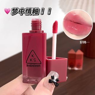 Kobeleen Gương Nước Son Bóng Thủy Tinh Bóng Son Tint Lâu Dài Không Nhọn Thân Thiện Với Học Sinh Da Sáng Son Bóng NO.W19