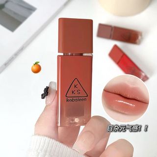 Kobeleen Gương Nước Son Bóng Thủy Tinh Bóng Son Tint Lâu Dài Không Nhọn Thân Thiện Với Học Sinh Da Sáng Son Bóng NO.W19