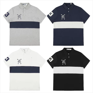 Áo sơ mi Polo cổ điển ngoại cỡ Unisex thêu ngựa lớn, có sẵn 4 màu