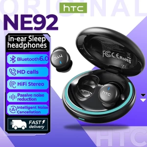 HTC NE92 Tai nghe chuyên dụng khi ngủ Tai nghe Bluetooth 6.0 Tai nghe nhét tai In-ear Khử ồn ENC Microphone cho âm thanh trong trẻo Chống nước IPX5 Âm thanh Hi-Fi Độ trễ thấp Tai nghe chơi game