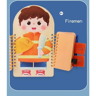 Trẻ em nhiều lớp bận rộn bảng đen nút viết dây kéo chuyển động tốt đào tạo kỹ năng sống đồ chơi giáo dục