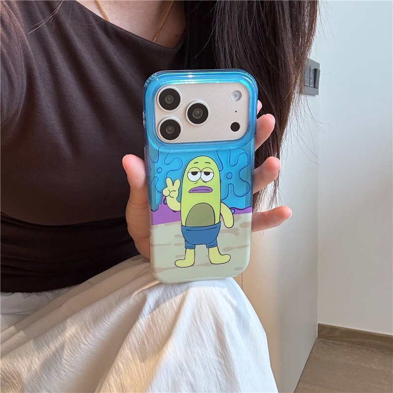 Ốp điện thoại xử lý iPhone 17 Pro max Họa tiết hoạt hình Chất liệu TPU IMD