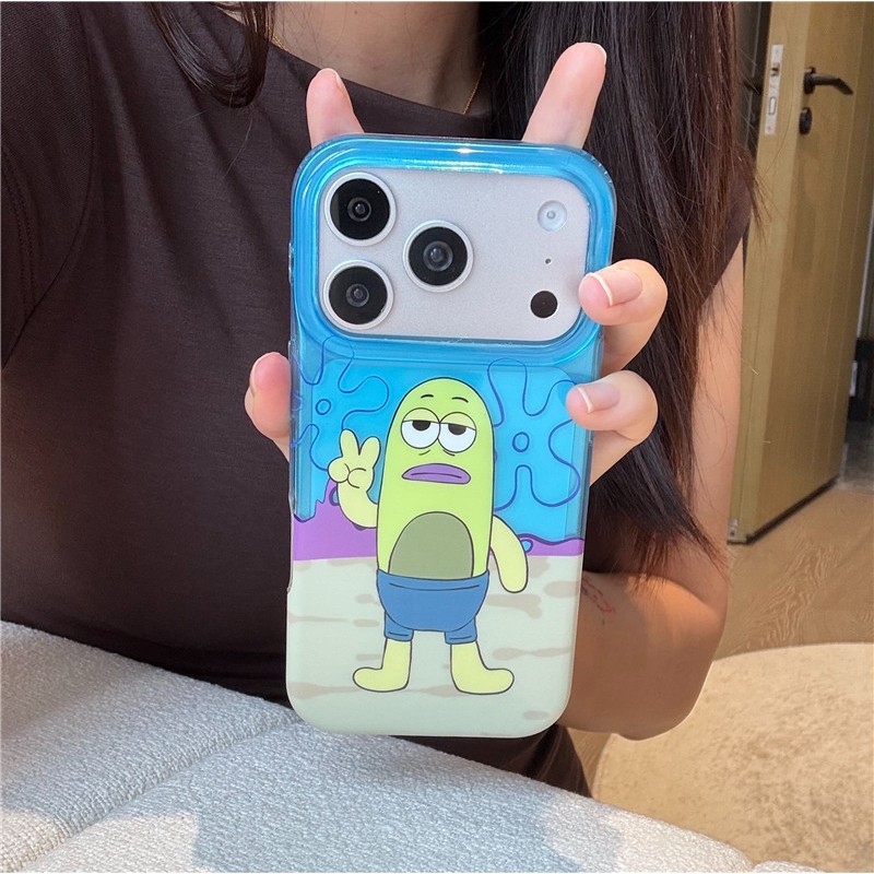 Ốp điện thoại xử lý iPhone 17 Pro max Họa tiết hoạt hình Chất liệu TPU IMD