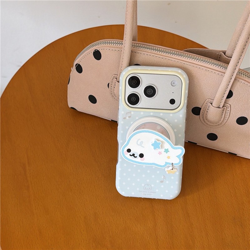 IPhone 17 Pro max Dot-patterned seal họa tiết TPU chất liệu IMD vỏ điện thoại