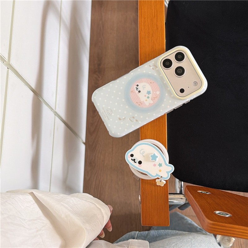 IPhone 17 Pro max Dot-patterned seal họa tiết TPU chất liệu IMD vỏ điện thoại