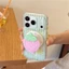 IPhone 17 Pro max Sọc hoa hình dâu tây chất liệu TPU xử lý IMD vỏ điện thoại