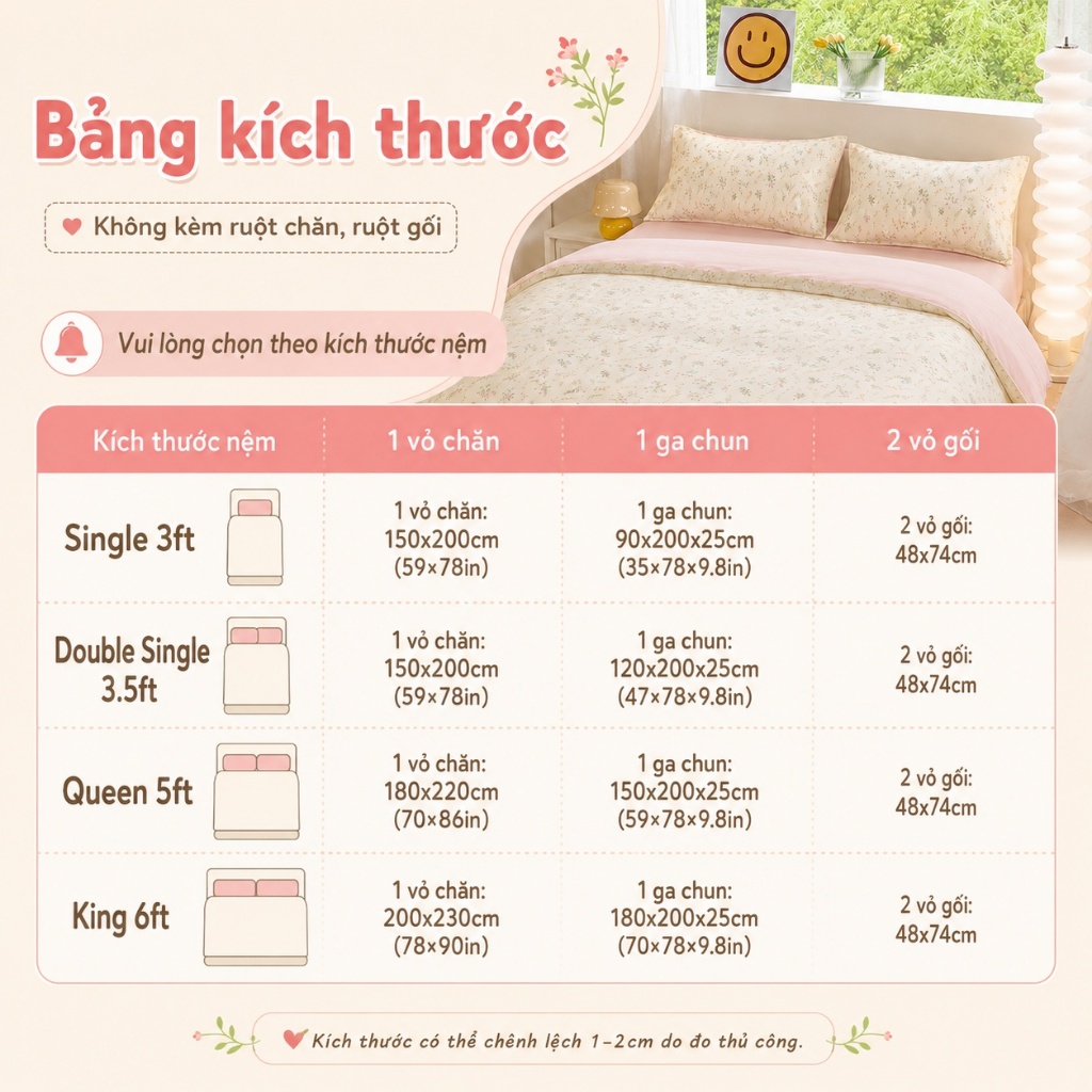 Chăn ga ôm 4 món 100% cotton hàng sẵn, size đầy đủ, phù hợp khí hậu Việt, mềm mại, thoáng mát, không phai màu