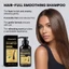 Dầu GleamXi Hair-Full Smoothing 100ml - Công thức dựa trên thực vật để tăng cường rễ & giảm gãy xương
