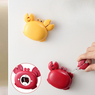 Dụng cụ mở chai cua 3 trong 1 Dụng cụ mở hộp & cắt hộp cua từ tính đa chức năng