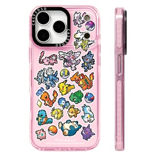 Ốp Lưng Dán Pokemon Màn Hình Tương Thích Cho IPhone 12 13 14 15 16 17Pro Max 12 13Mini Cover X XR XS Max Silicone Mềm Clear SE 2022 6 7 8 Plus 17AIR Vỏ Chống Sốc