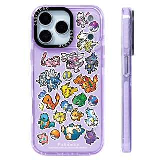 Ốp Lưng Dán Pokemon Màn Hình Tương Thích Cho IPhone 12 13 14 15 16 17Pro Max 12 13Mini Cover X XR XS Max Silicone Mềm Clear SE 2022 6 7 8 Plus 17AIR Vỏ Chống Sốc