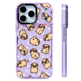Ốp lưng Puglie hoạt hình dễ thương có màn hình tương thích cho IPhone 12 13 14 151617ProMax 12 13Mini Cover X XR XS Max Silicone Mềm Clear SE 2022 6 7 8 Plus 17AIR Vỏ Chống Sốc