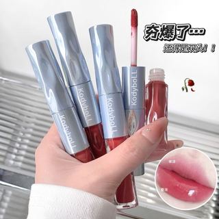 KodyboLL Hai Cấp Son Bóng Mờ & Bóng Lâu Dài Không Chuyển Son Tint Thân Thiện Với Học Sinh Không Trang Điểm Da Làm Sáng Son Bóng NO.K60