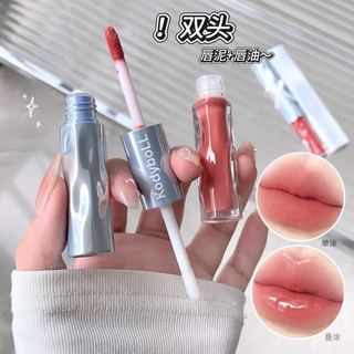 KodyboLL Hai Cấp Son Bóng Mờ & Bóng Lâu Dài Không Chuyển Son Tint Thân Thiện Với Học Sinh Không Trang Điểm Da Làm Sáng Son Bóng NO.K60