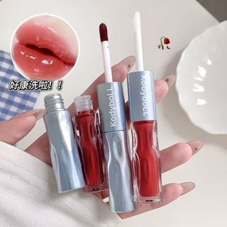 KodyboLL Hai Cấp Son Bóng Mờ & Bóng Lâu Dài Không Chuyển Son Tint Thân Thiện Với Học Sinh Không Trang Điểm Da Làm Sáng Son Bóng NO.K60