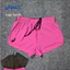 Tập luyện thể thao theo dõi Quần short ba điểm khô nhanh Thể thao Marathon Quần short chạy bộ thoáng khí có túi lót thắt lưng