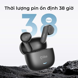 OlikeTWS T100s Tai Nghe Trong Tai HIFI Không Dây Bluetooth 6.0 Stereo Bass MAX 38 Giờ Thời Gian Chơi IPX4 Chống Thấm Nước