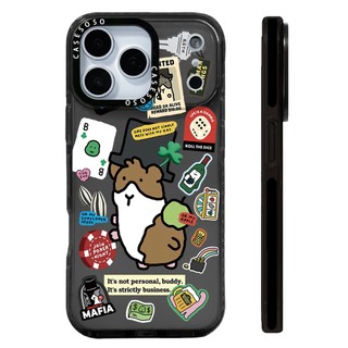 Casetify Seventeen HOSHI Hoạt Hình Dễ Thương Hamster Silicon Mềm TPU Dành Cho IPhone 16 Plus 16 Pro Max Vỏ