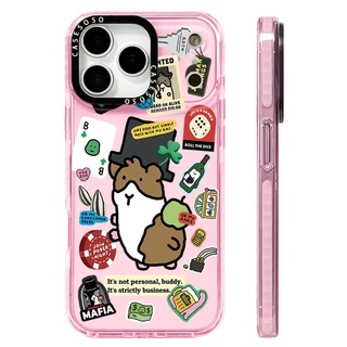 Casetify Seventeen HOSHI Hoạt Hình Dễ Thương Hamster Silicon Mềm TPU Dành Cho IPhone 16 Plus 16 Pro Max Vỏ